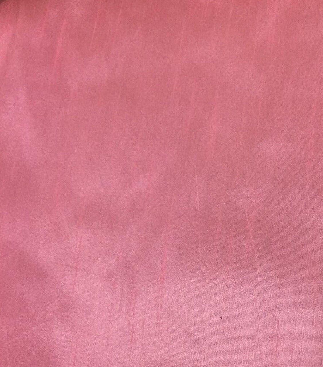 1 Yard Pink Shantung Faux Silk Polyester Drapery Fabric 57 Inches Wide